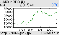 芸能証券 皆川純子